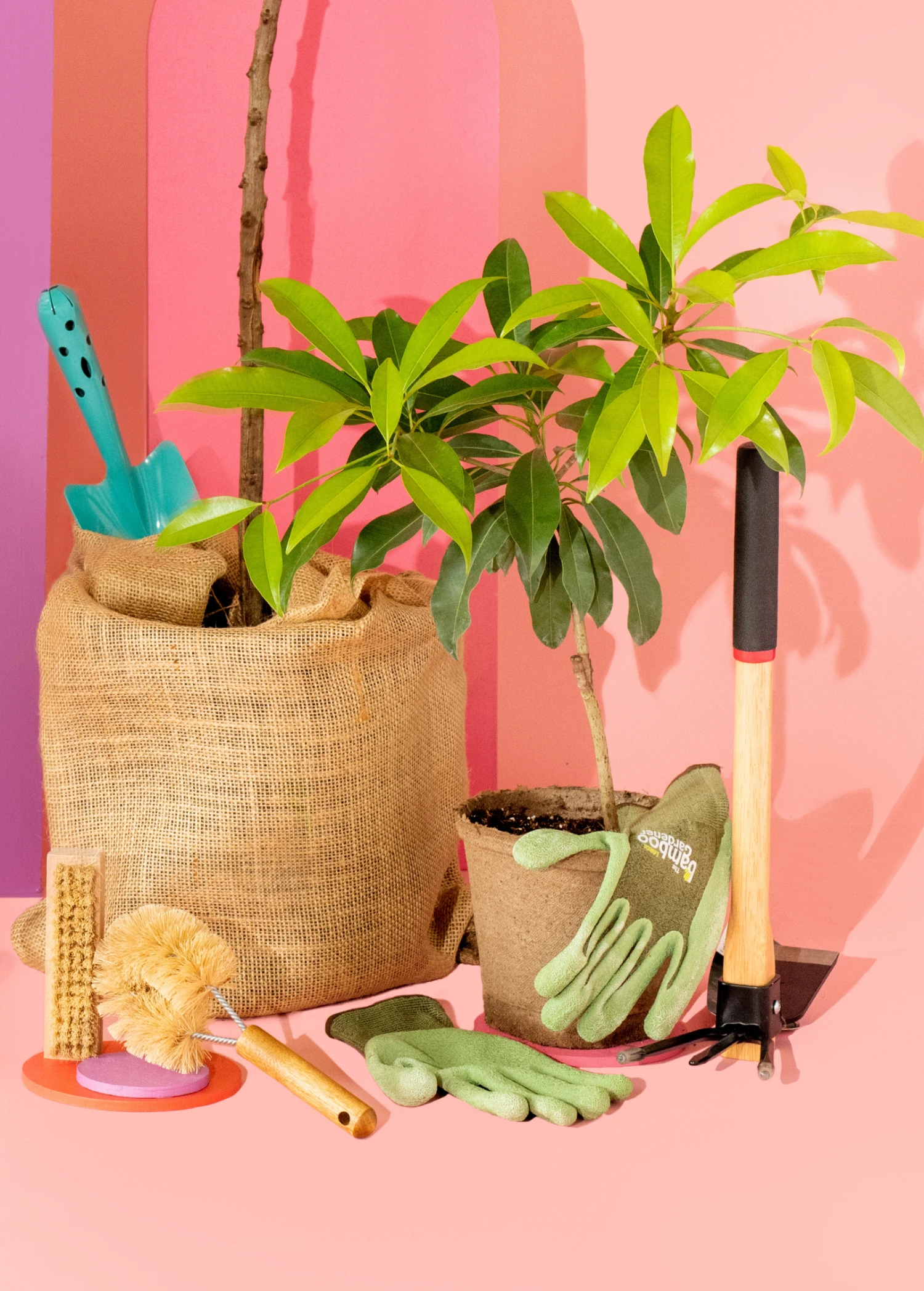 Terrebonne Bamboo Rubber Palm Glove Garden Tools 2 Terrebonne Bamboo Rubber Palm Glove Garden Tools