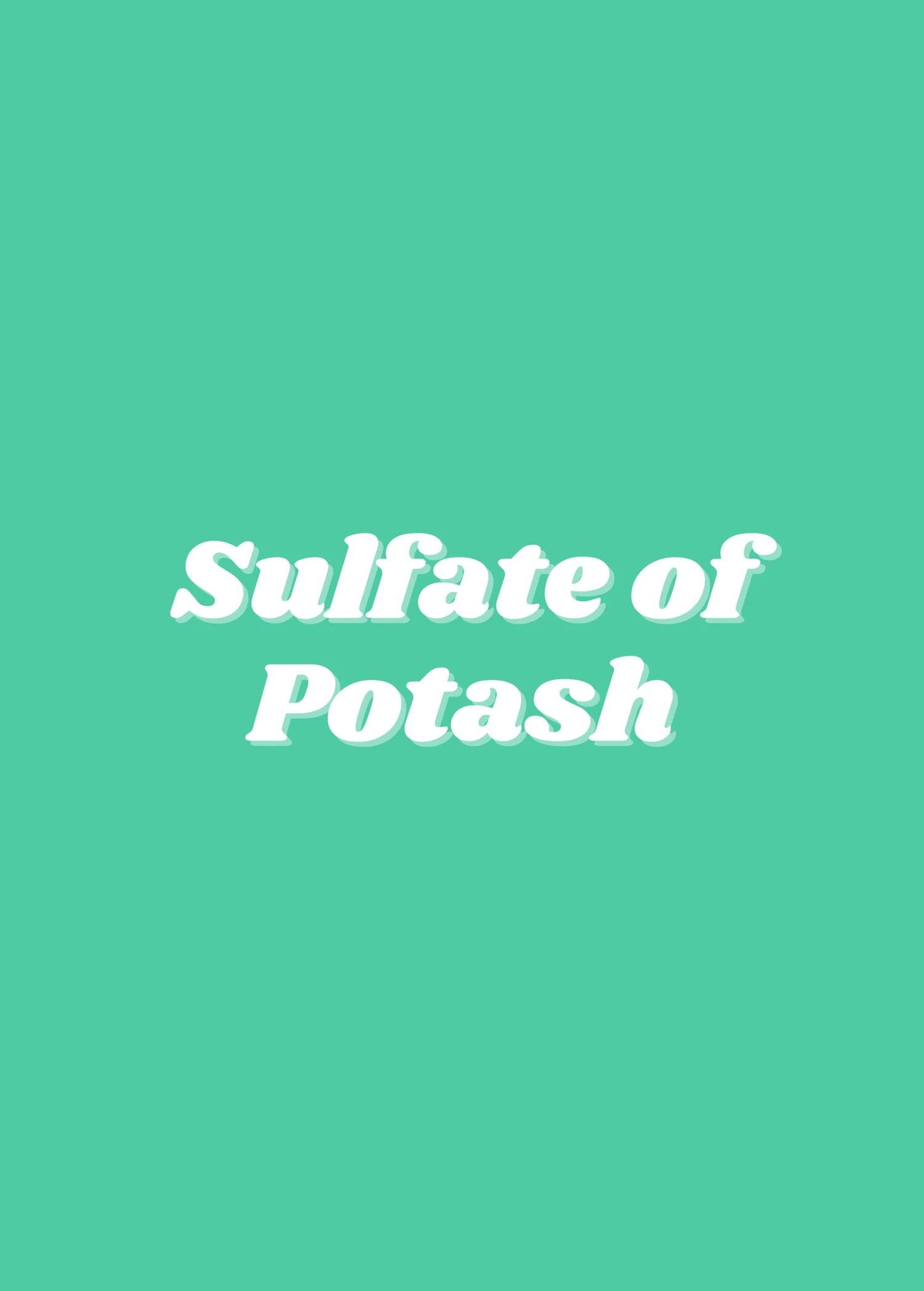 Sow Exotic Sulfate Of Potash 0-0-52 Garden Tools 1 Sow Exotic Sulfate Of Potash 0-0-52 Garden Tools
